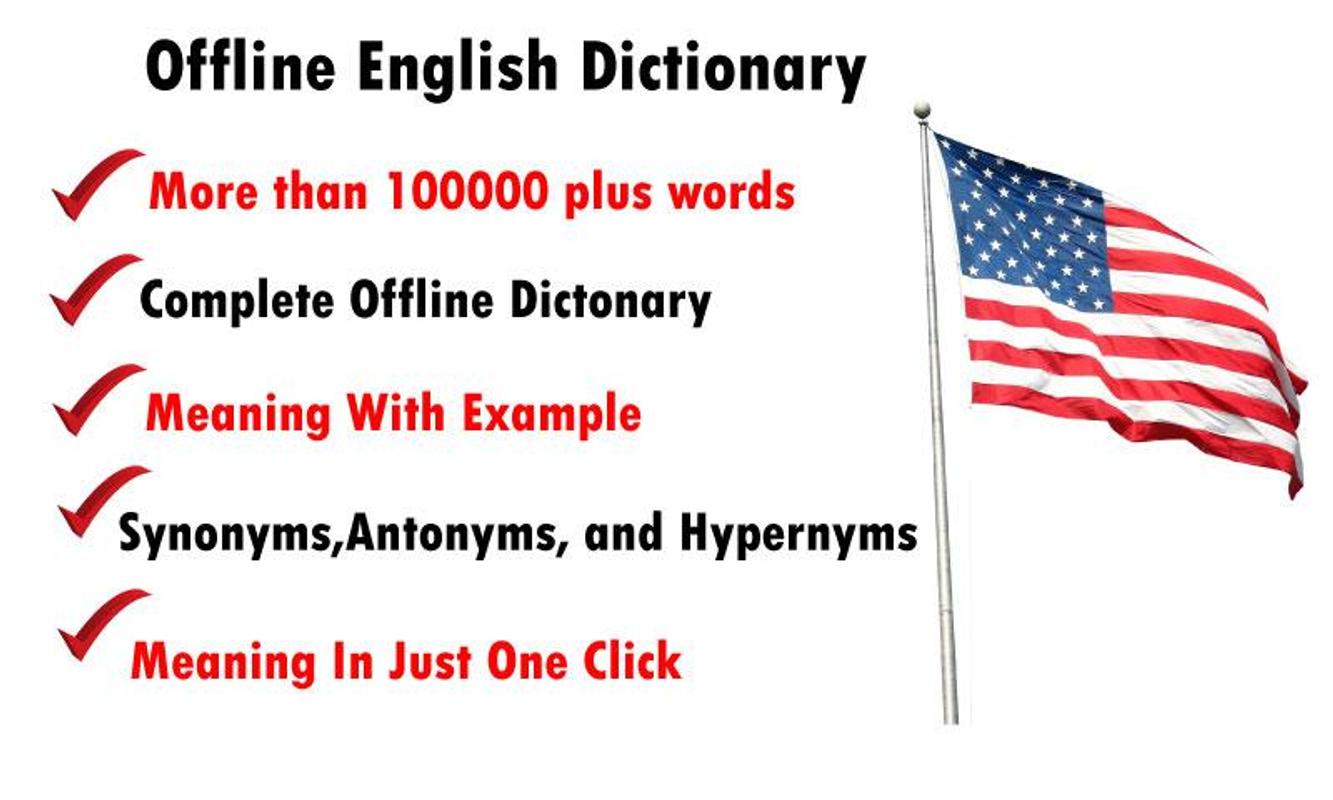English to english offline dictionary free download for android tablet